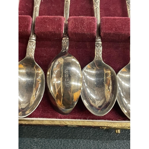 960A - A QUANTITY OF VINTAGE BOXED FLATWARE TO INCLUDE APOSTLE SPOONS, SERVING SETS, ETC - 4 IN TOTAL