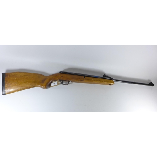 399 - A WEBLEY SCOTT OSPREY .22 CALIBRE AIR RIFLE, 47CM BARREL, LENGTH 110CM (A/F)