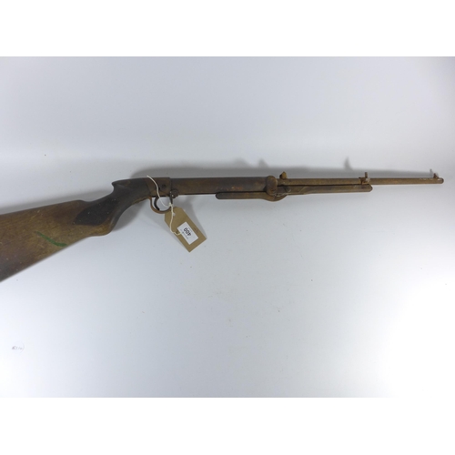 400 - A .177 CALIBRE AIR RIFLE, 43CM BARREL, LENGTH 101CM (A/F)