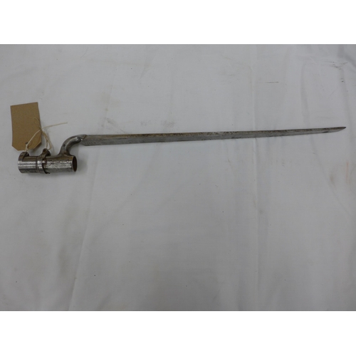 419 - A SOCKET BAYONET, 45CM BLADE