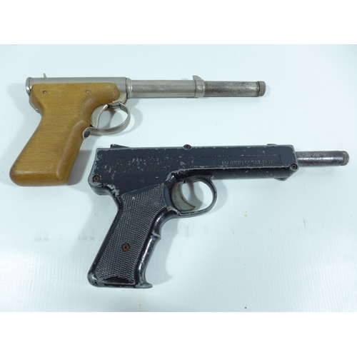 318 - A DIANA SP50 .177 CALIBRE AIR PISTOL, LENGTH 24CM, DIANA MOD 2 .177 CALIBRE AIRI PISTOL, LENGTH 24CM... 