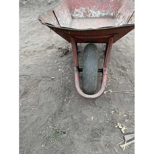 323 - A WHEELBARROW  NO VAT