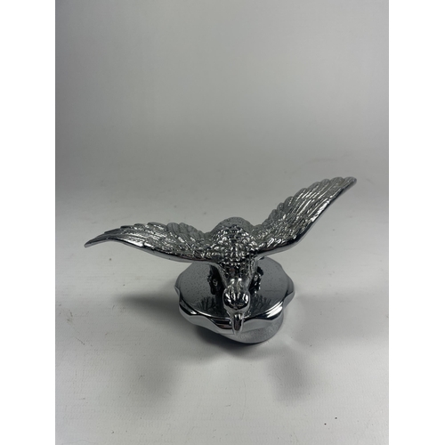 4 - A FORD FLYING QUAIL CAR MASCOT ON A RADIATOR CAP BASE