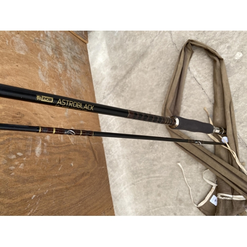 1748 - TWO FLY FISHING RODS CONSISTING OF AN ASTROBLACK 9'6