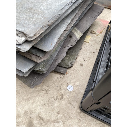 1765 - A SELECTION OF ROOF SLATES