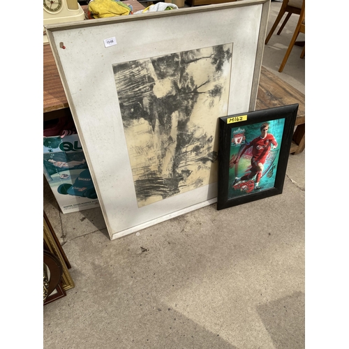 1946 - TWO FRAMED PRINTS