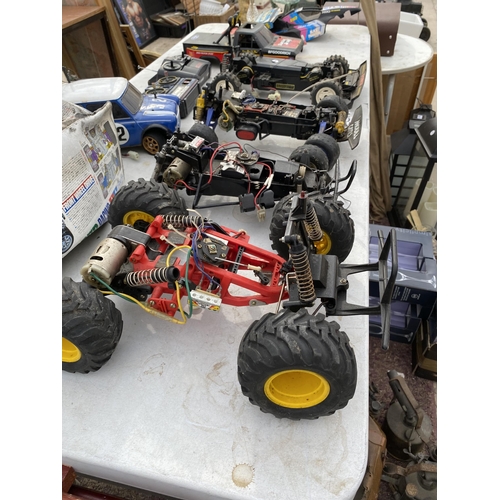 1953 - A LARGE ASSORTMENT OF REMOTE CONTROL CAR PARTS FOR RESTORATION