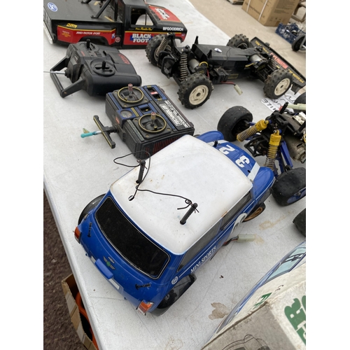 1953 - A LARGE ASSORTMENT OF REMOTE CONTROL CAR PARTS FOR RESTORATION