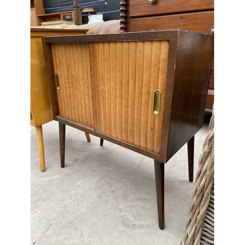 2991 - A MID 20TH CENTURY RECORD CABINET, 24