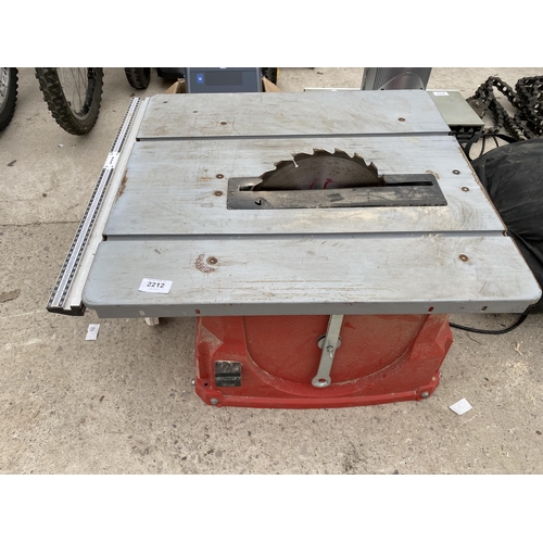 2212 - AN EINHILL ELECTRIC TABLE SAW