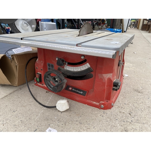 2212 - AN EINHILL ELECTRIC TABLE SAW