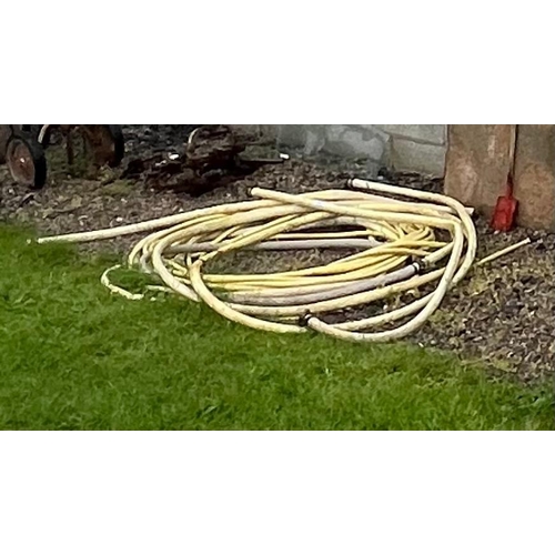 318 - A YELLOW HOSE  NO VAT