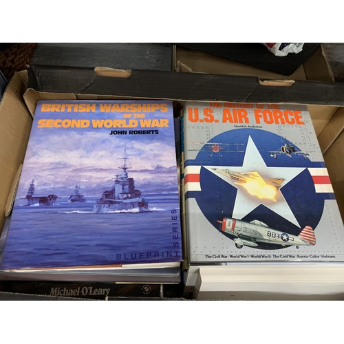 483 - A QUANTITY OF BOOKS ABOUT MILITARY PLANES AND PILOTS