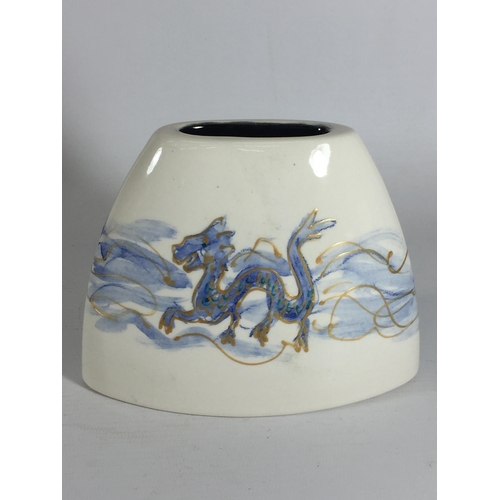 729 - AN ANITA HARRIS DRAGON PATTERN VASE