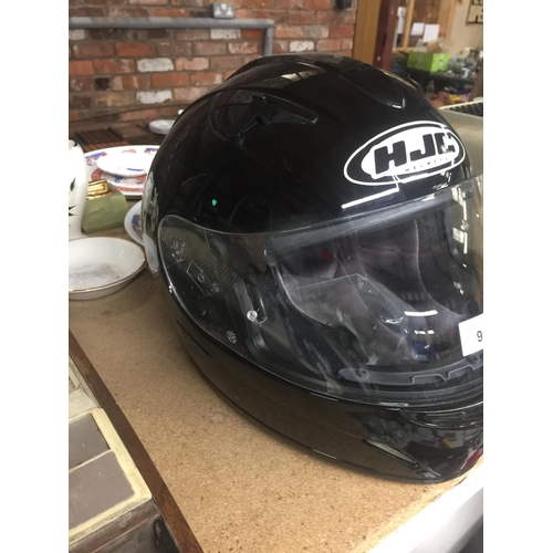 965 - AQ HJC MOTORCYCLE HELMET WITH