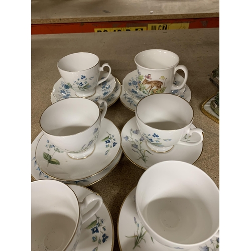 1065 - A MARLBOROUGH CHINA PART TEA SET ETC