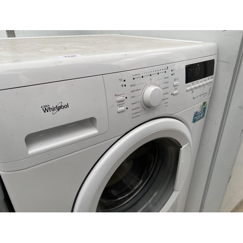 2346 - A WHITE WHIRLPOOL WASHING MACHINE