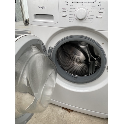 2346 - A WHITE WHIRLPOOL WASHING MACHINE