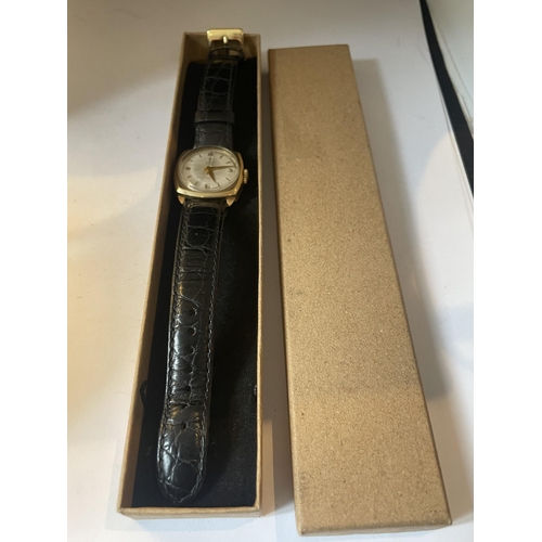 343 - A GENTS 9 CARAT GOLD TUDOR ROLEX ROYAL NOT IN ORIGINAL PRESENTATION BOX