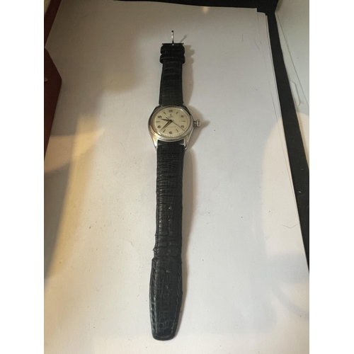 345 - A GENTS TUDOR ROLEX OYSTER WRIST WATCH IN ORIGINAL BOX SEEN WORKING BUT NO WARRANTY