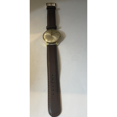 346 - A GENTS TUDOR ROLEX ROYAL GOLD PLATED WRIST WATCH NOT IN ORIGINAL PRESENTATION BOX SEEN WORKING BUT ... 