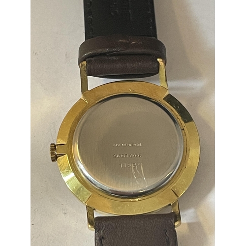 346 - A GENTS TUDOR ROLEX ROYAL GOLD PLATED WRIST WATCH NOT IN ORIGINAL PRESENTATION BOX SEEN WORKING BUT ... 