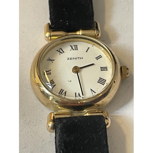 354 - A VINTAGE ZENITH LADIES WATCH