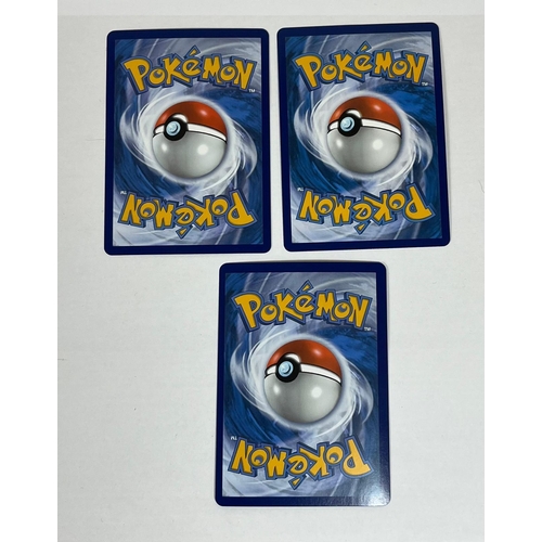 223 - 3 X POKEMON CARDS - RAPID STRIKE URSHIFU, SAMUROTT VSTAR AND ETERNATUS V