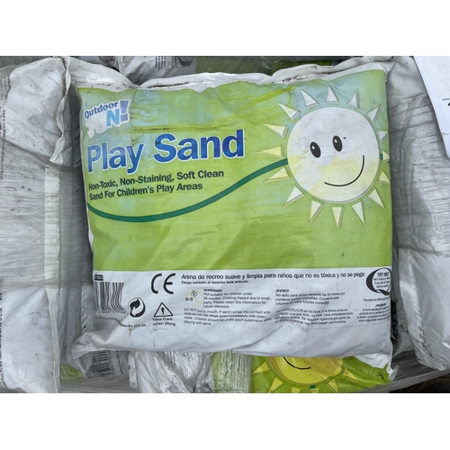 184 - TWENTY FOUR 5KG BAGS OF PLAY SAND NO VAT