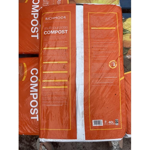 226 - FIVE BAGS OF RICHMOOR MULTI PURPOSE COMPOST NO VAT