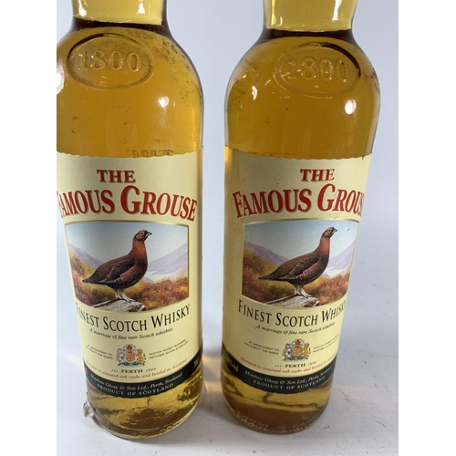 316 - 2 X 70CL BOTTLES - THE FAMOUS GROUSE FINEST SCOTCH WHISKY