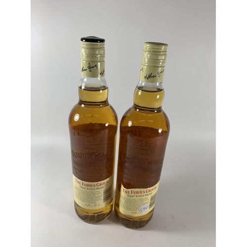 316 - 2 X 70CL BOTTLES - THE FAMOUS GROUSE FINEST SCOTCH WHISKY