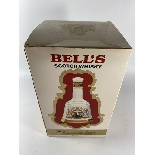 318 - 1 X BOXED 75CL BOTTLE - BELLS 1986 COMMEMORATIVE SCOTCH WHISKY