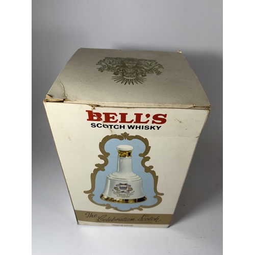 321 - 1 X BOXED 50CL BOTTLE - BELLS PRINCE WILLIAM OF WALES 1982 SCOTCH WHISKY