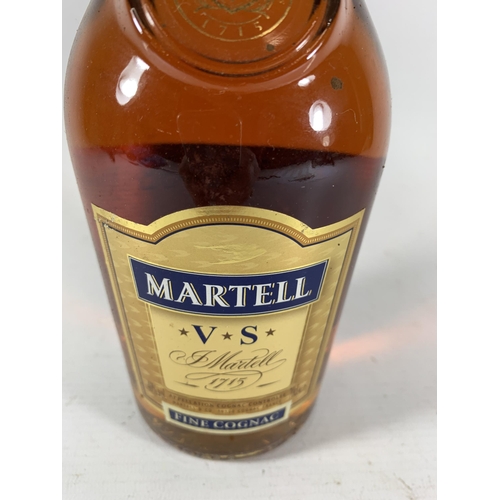 335 - 1 X 70CL BOTTLE - MARTELL VS FINE COGNAC