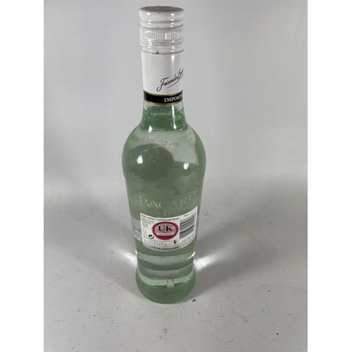 344 - 1 X 70CL BOTTLE - BACARDI SUPERIOR RUM