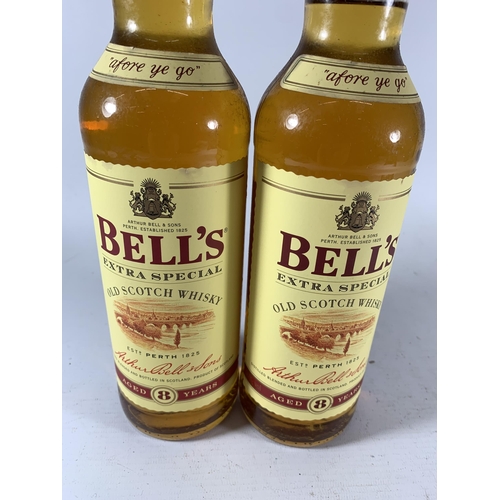 349 - 2 X 70CL BOTTLE - BELL'S EXTRA SPECIAL AGED 8 YEARS OLD SCOTCH WHISKY