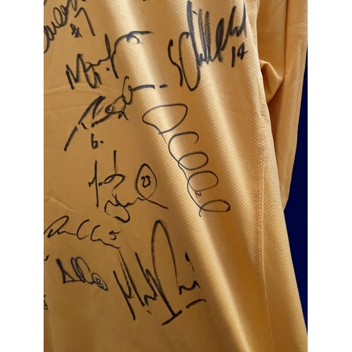 90 - A SIGNED AUSTRALIAN FIFA 2006 WORLD CUP, GERMANY SHIRT