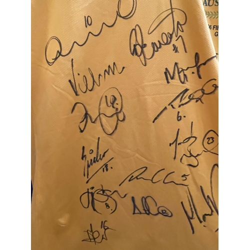 90 - A SIGNED AUSTRALIAN FIFA 2006 WORLD CUP, GERMANY SHIRT