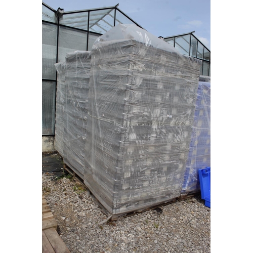 1004 - 3  PALLETS OF PLASTIC SECURITY BOXES  +  VAT