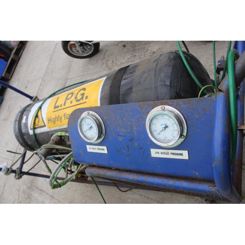 101 - HASKEL GAS SCARIFIER - LPG GAS - NO VAT