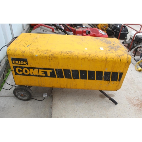 12 - COMET BLOW HEATER  NO  VAT