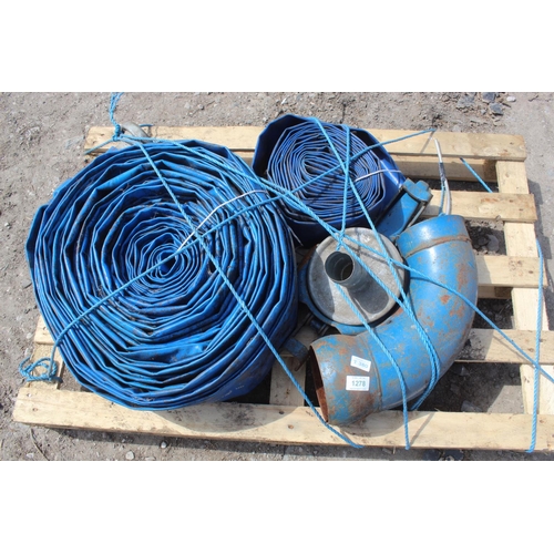 1278 - FLAT HOSE  NO  VAT