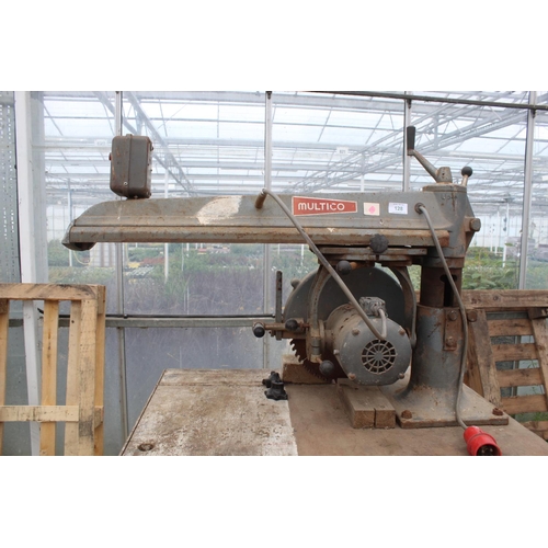 128 - MULTICO RADIAL ARMSAW - PLUS VAT