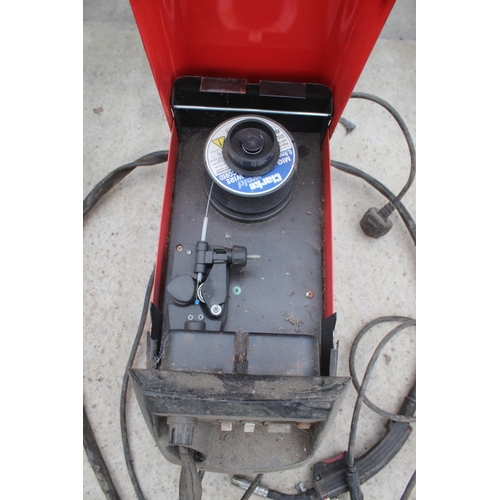 17 - CLARKE MIG TURBO WELDER  NO  VAT