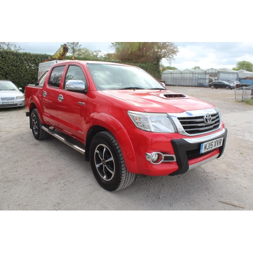 171 - TOYOTA HILUX INVINCIB X D-4D NJ15XVR ONE DRIVER FROM NEW 162000 MILES APPROX SERVICED EVERY 10000 MI... 