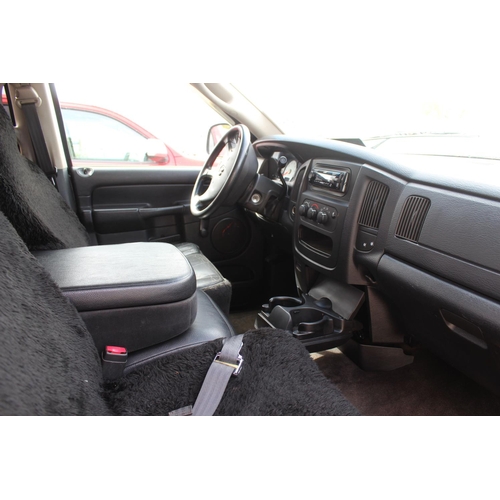 172 - LEFT HAND DRIVE DODGE RAM 1500 4.708  PETROL/GAS CONVERTION AT51CPX 13000 KM (85000 MILES APPROX) MO... 