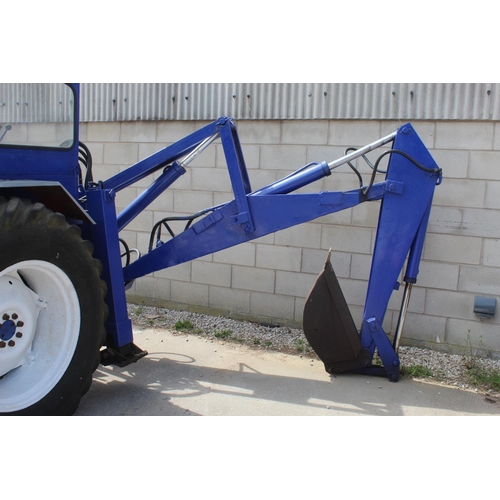 179 - A WORKING  FORD 3400 TRACTOR  WITH FRONT END LOADER & REAR END DITCHING ARM & BUCKET NO VAT