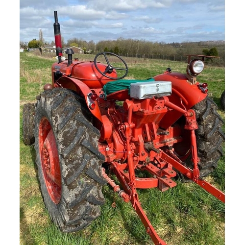 185 - A NUFFIELD UNIVERSAL THREE TRACTOR IN GOOD ORDER RECENT REBUILD, 4 NEW TYRES, RE-CON STARTER, DYNAMO... 