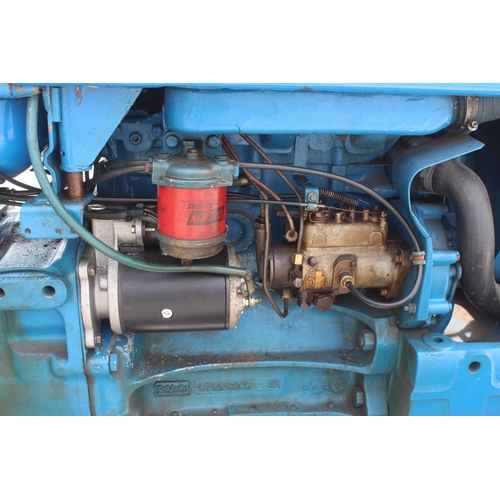 186 - A FORD 4000 TRACTOR RECENT OVERHAUL TO INCLUDE FULL ENGINE REBUILD, NEW CLUTCH, NEW STARTER, DONE 56... 